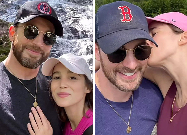 A Private Ceremony for Chris Evans and Alba Baptista in Massachusetts